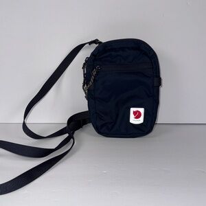 Fjallraven High Coast Pocket Crossbody Sling Bag Navy Blue Adjustable Strap Belt